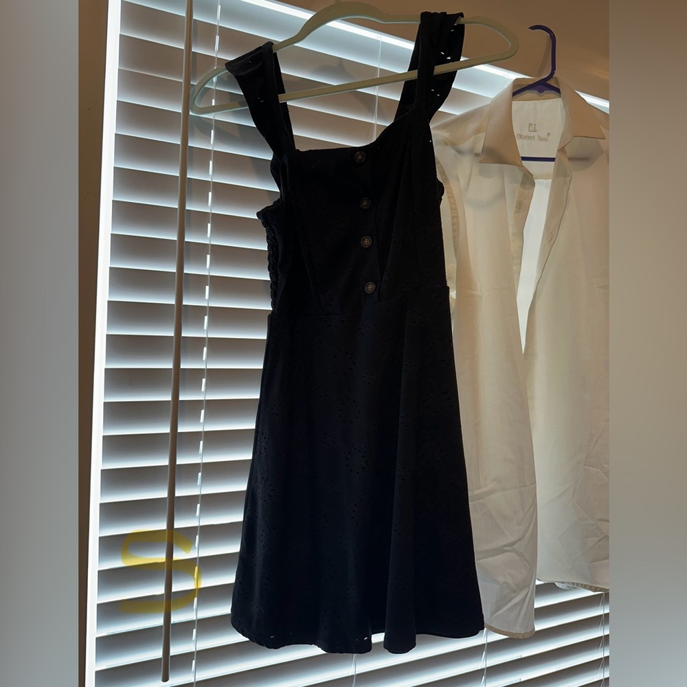 Black sun dress